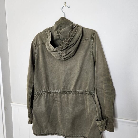 TALULA Aritzia Green Utility Anorak Trooper Jacket - Picture 5 of 6